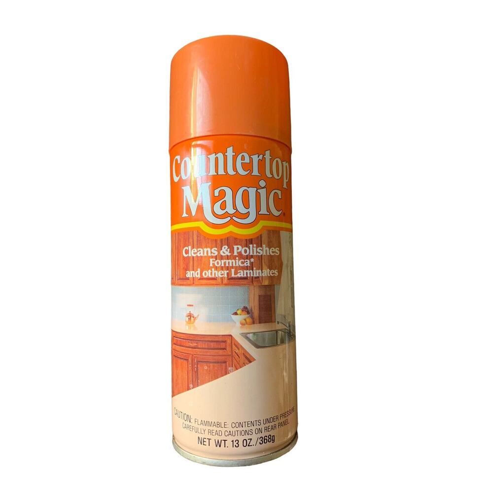 Vtg NOS New Countertop Magic 13 Oz Original Aerosol Spray Formica‎ Laminate